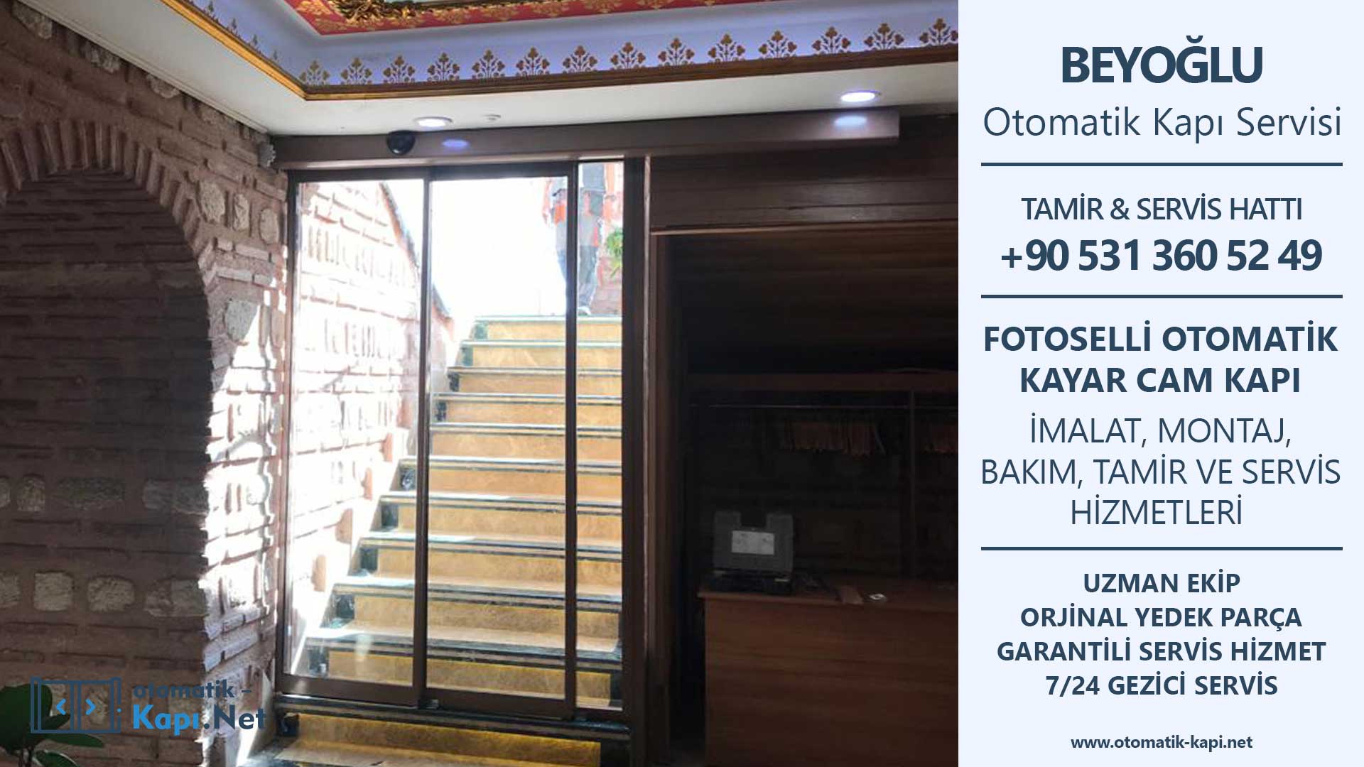 Beyoğlu Otomatik Kapı Tamir Servisi